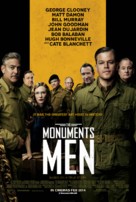 The Monuments Men - British Movie Poster (xs thumbnail)