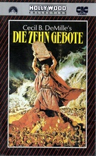 The Ten Commandments - German VHS movie cover (xs thumbnail)