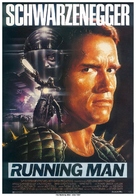 The Running Man - German Movie Poster (xs thumbnail)