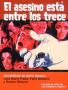 El asesino est&aacute; entre los trece - Spanish Movie Cover (xs thumbnail)