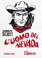 The Nevadan - Italian Movie Poster (xs thumbnail)