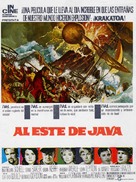 Krakatoa, East of Java - Spanish Movie Poster (xs thumbnail)