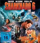 The Last Sharknado: It&#039;s About Time - German Blu-Ray movie cover (xs thumbnail)