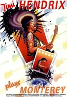 Jimi Plays Monterey - German Movie Poster (xs thumbnail)