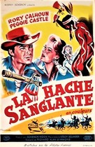 The Yellow Tomahawk - French Movie Poster (xs thumbnail)