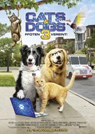 Cats &amp; Dogs 3: Paws Unite - German Movie Poster (xs thumbnail)