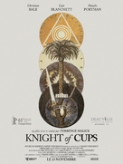 Knight of Cups - French Movie Poster (xs thumbnail)