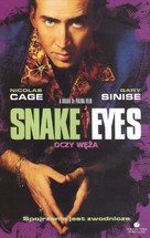 Snake Eyes - Polish VHS movie cover (xs thumbnail)