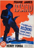 The Return of Frank James - Swedish Movie Poster (xs thumbnail)