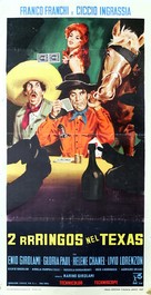 Due rrringos nel Texas - Italian Movie Poster (xs thumbnail)
