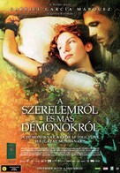 Del amor y otros demonios - Hungarian Movie Poster (xs thumbnail)