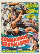 The Frogmen - Belgian Movie Poster (xs thumbnail)