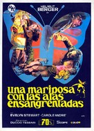 Una farfalla con le ali insanguinate - Spanish Movie Poster (xs thumbnail)