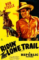 Ridin&#039; the Lone Trail - Re-release movie poster (xs thumbnail)