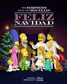 The Simpsons Meet the Bocellis in Feliz Navidad - Indonesian Movie Poster (xs thumbnail)