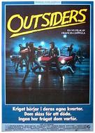 The Outsiders - Swedish Movie Poster (xs thumbnail)