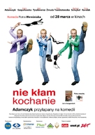 Nie klam, kochanie - Polish Movie Poster (xs thumbnail)
