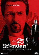 25th Hour - German DVD movie cover (xs thumbnail)
