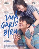 Dua Garis Biru - Malaysian Movie Poster (xs thumbnail)