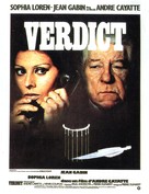 Verdict - French Movie Poster (xs thumbnail)