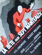 La b&ecirc;te aux sept manteaux - French Movie Poster (xs thumbnail)