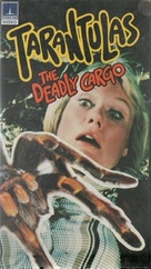 Tarantulas: The Deadly Cargo - British VHS movie cover (xs thumbnail)