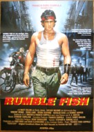 Rumble Fish - German Movie Poster (xs thumbnail)