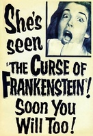 The Curse of Frankenstein - Advance movie poster (xs thumbnail)