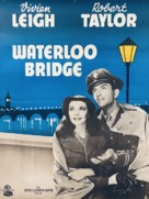 Waterloo Bridge - Danish Movie Poster (xs thumbnail)