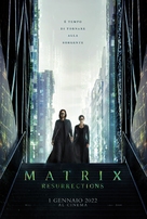 The Matrix Resurrections - Italian Movie Poster (xs thumbnail)