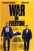 War on Everyone - French Movie Poster (xs thumbnail)