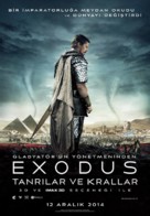 Exodus: Gods and Kings - Turkish Movie Poster (xs thumbnail)