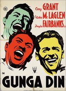 Gunga Din - Dutch Movie Poster (xs thumbnail)