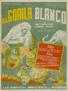 The White Gorilla - Argentinian Movie Poster (xs thumbnail)