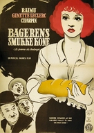 La femme du boulanger - Danish Movie Poster (xs thumbnail)