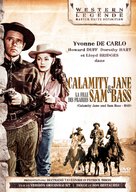 Calamity Jane and Sam Bass - French Movie Cover (xs thumbnail)