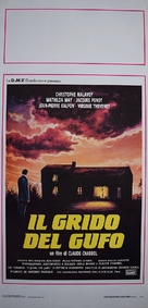Cri du hibou, Le - Italian Movie Poster (xs thumbnail)