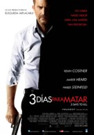 3 Days to Kill - Argentinian Movie Poster (xs thumbnail)