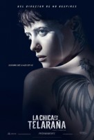 The Girl in the Spider&#039;s Web - Argentinian Movie Poster (xs thumbnail)