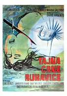 L&#039;uccello dalle piume di cristallo - Yugoslav Movie Poster (xs thumbnail)