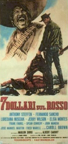 Sette dollari sul rosso - Italian Movie Poster (xs thumbnail)