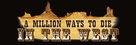 A Million Ways to Die in the West - Logo (xs thumbnail)