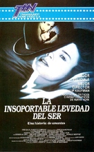 The Unbearable Lightness of Being - Argentinian VHS movie cover (xs thumbnail)