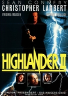 Highlander 2 - German Movie Poster (xs thumbnail)