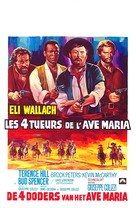 I quattro dell&#039;Ave Maria - Belgian Movie Poster (xs thumbnail)