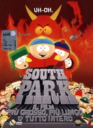 South Park: Bigger Longer &amp; Uncut - Italian DVD movie cover (xs thumbnail)