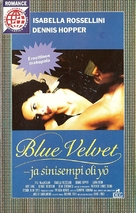 Blue Velvet - Finnish VHS movie cover (xs thumbnail)