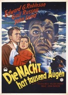 Night Has a Thousand Eyes - German Movie Poster (xs thumbnail)