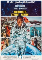 Moonraker - German Movie Poster (xs thumbnail)