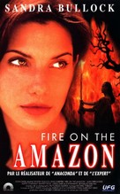 Fire on the Amazon - French VHS movie cover (xs thumbnail)